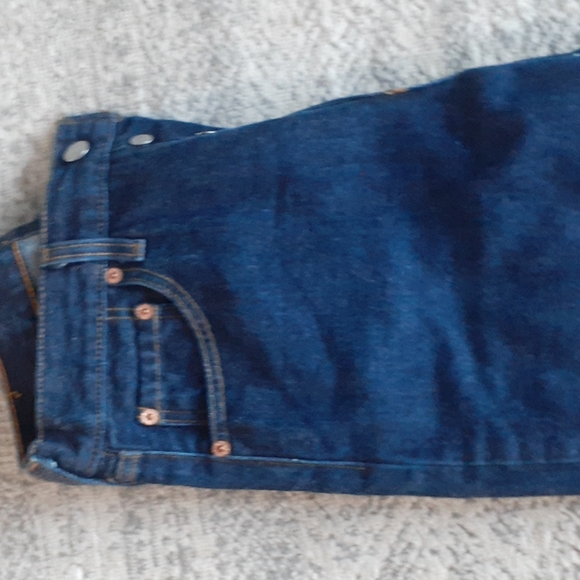 Levi's Button Fly Skinny Jeans Navy blue 29" Waist - Picture 9 of 11